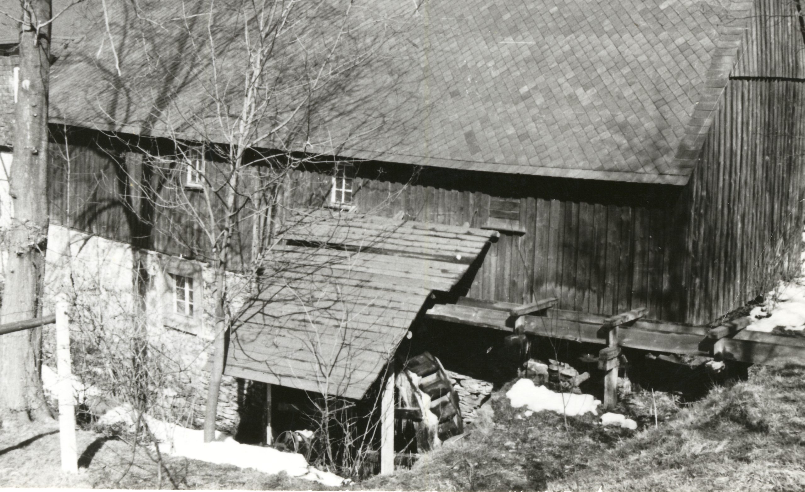 altes Foto Mühle