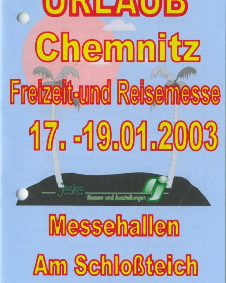 Flyer Messe Chemnitz
